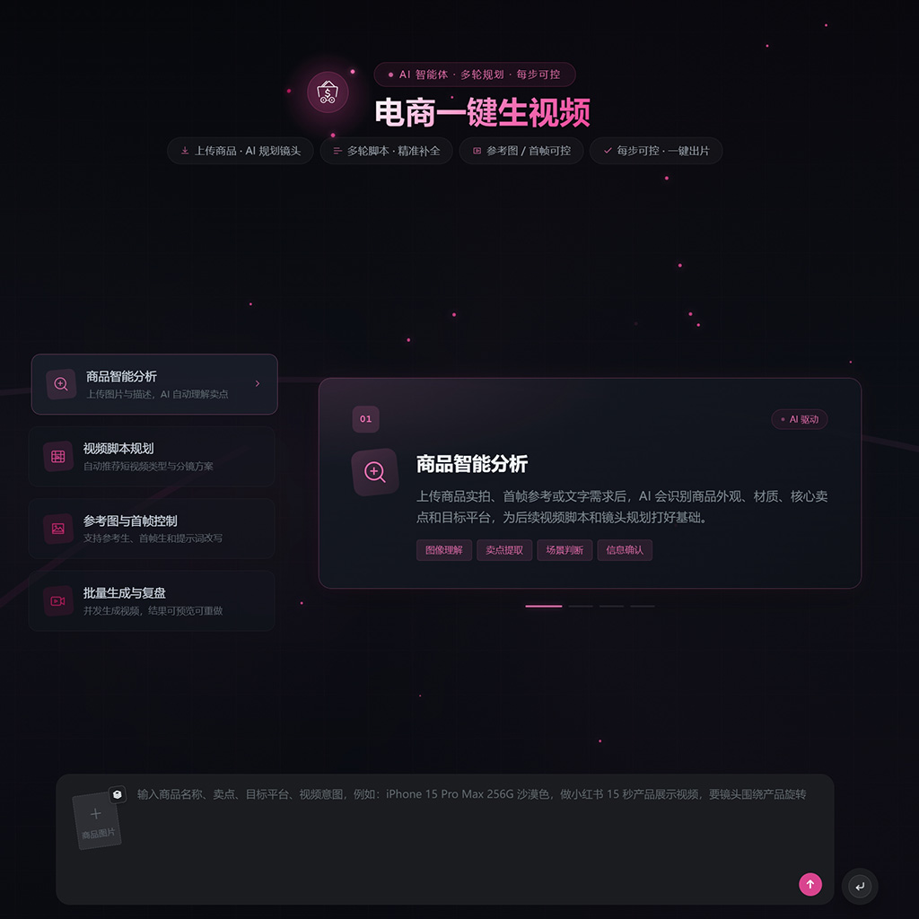 菁选灵创 电商带货短视频与视觉呈现案例